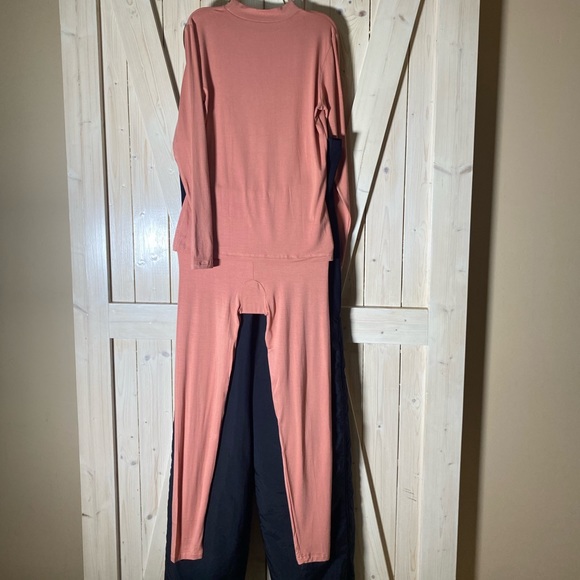 Base Layer set M - 2XL coordinate jersey soft modal silkened viscose ski thermal - Picture 13 of 16